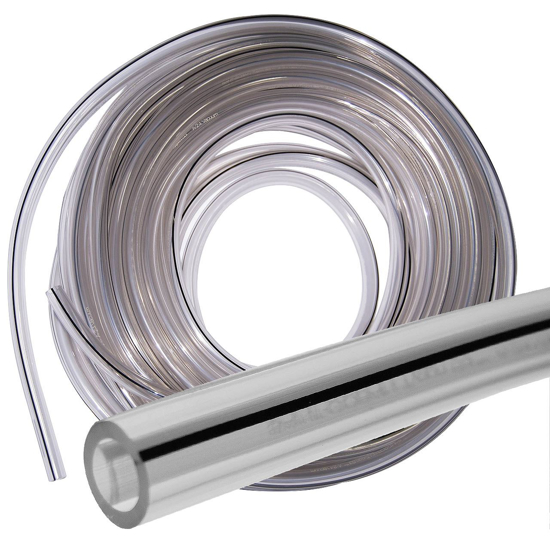 Picture of 1/2" ID Clear Vacuum Tubing--Ctn/100'