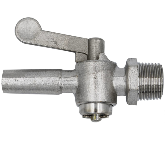 Picture of Threaded Straight Brass Pneumatic Stallcock--3/8"