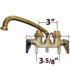 Picture of Brass Mixing Faucet