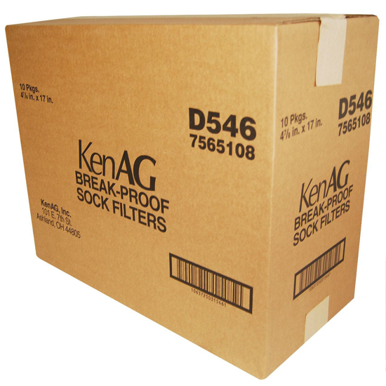 Picture of KenAg 4-7/8"x17" Breakproof Filter Sock--10 x 50