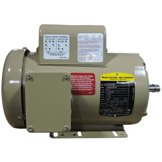 Picture of 1.5 HP Motor, 1-Phase, 1800 RPM