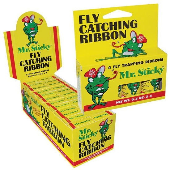 Picture of Mr. Sticky Fly Ribbon 4-Pack--Cs/24