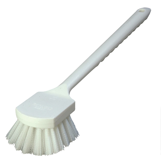 Picture of Hercules All-White Poly Gong Brush w/Poly Bristles--20"