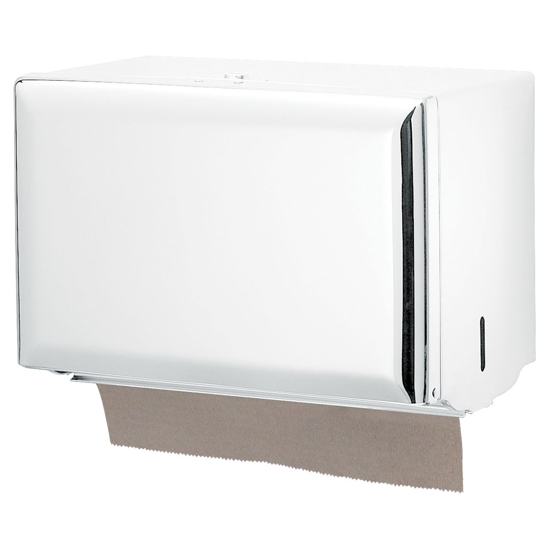 Picture of Single Fold Towel Dispenser - White