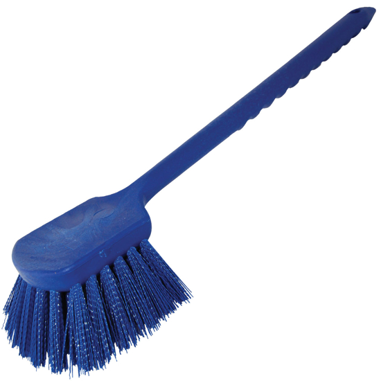 Picture of Hercules All-Blue Poly Gong Brush w/Poly Bristles - 20"