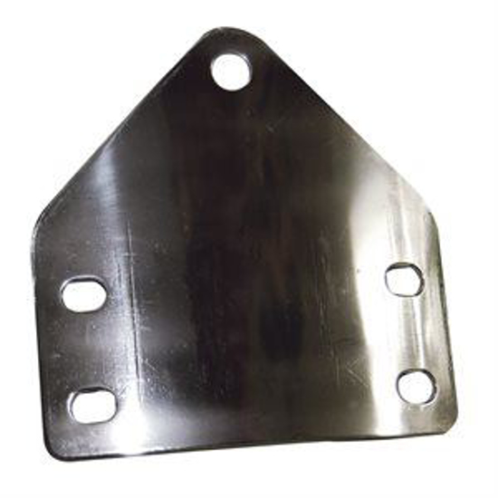 Picture of SS Handle Plate f/Bail-Handled Poly Bucket