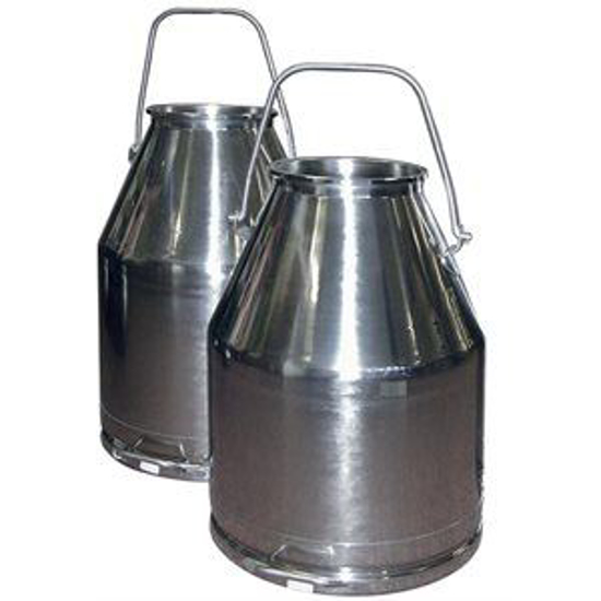 Picture of 80# Stainless Steel Milking Bucket with Short Handle (34 liter)