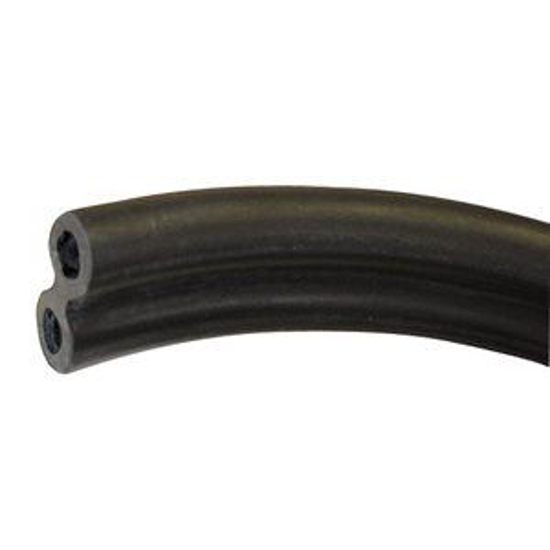 Picture of Custom-Cut Twin Rubber Tubing--3/8" ID--Foot