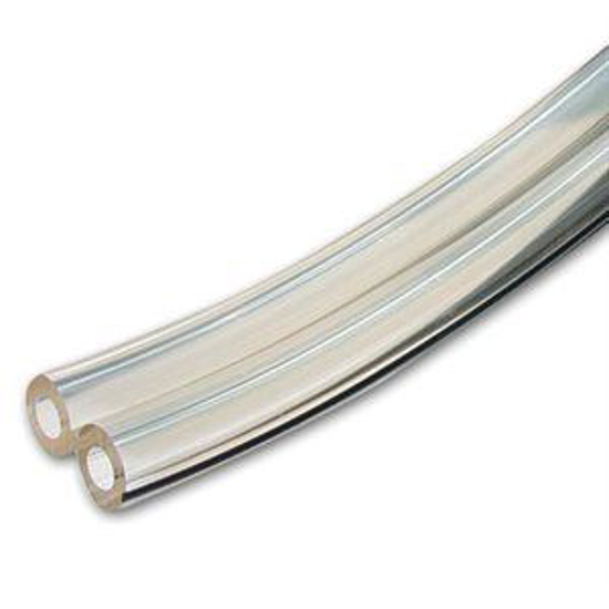 Picture of Twin 9/32" ID Clear Vacuum Tubing- Ctn/100'
