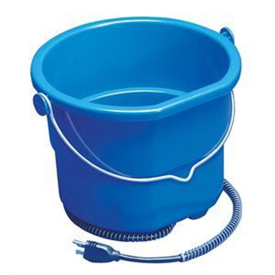 Picture of 70W, 120 V Heated Flat-Back Bucket - 10 Qt.