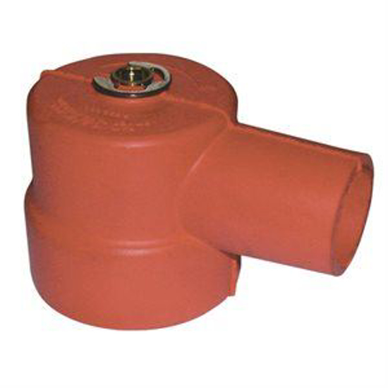 Picture of Red Rubber Cap w/Bushing for Cattle Pump System