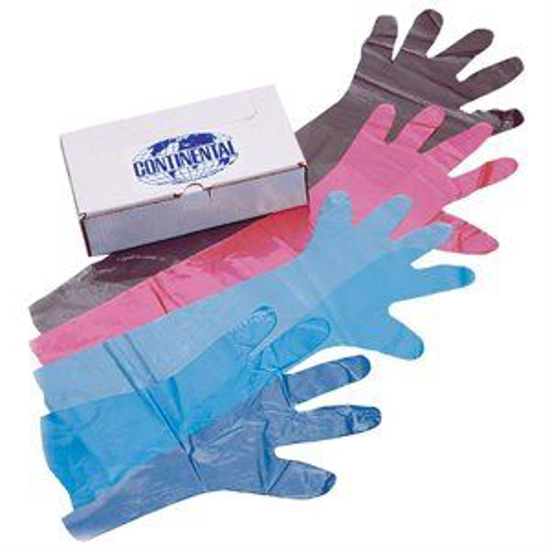 Picture of Raspberry Supreme Shoulder Length Gloves--Ctn/100