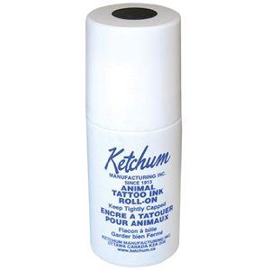 Picture of Black Tattoo Ink - 2 oz. Roll-On Bottle