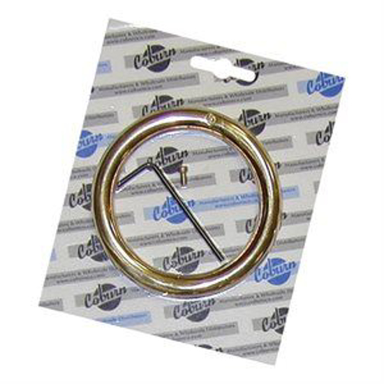 Picture of 3/8" x 3-1/2"  Bull Ring in Blister Pack