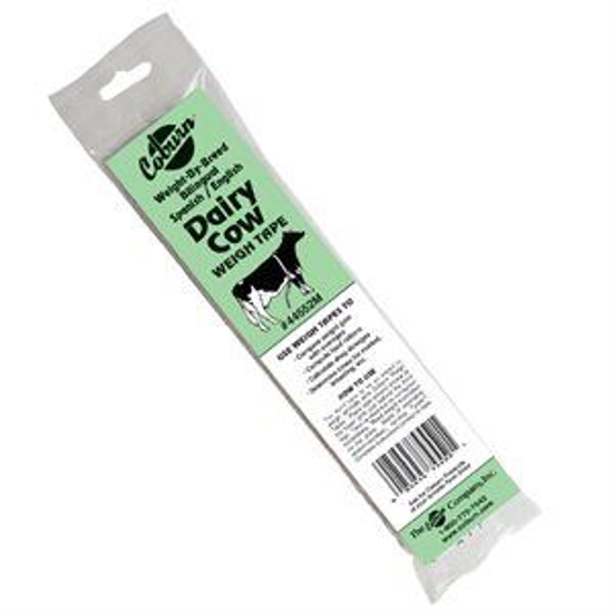 Picture of Weigh-by-Breed Metric Dairy Weigh Tape-Bilingual