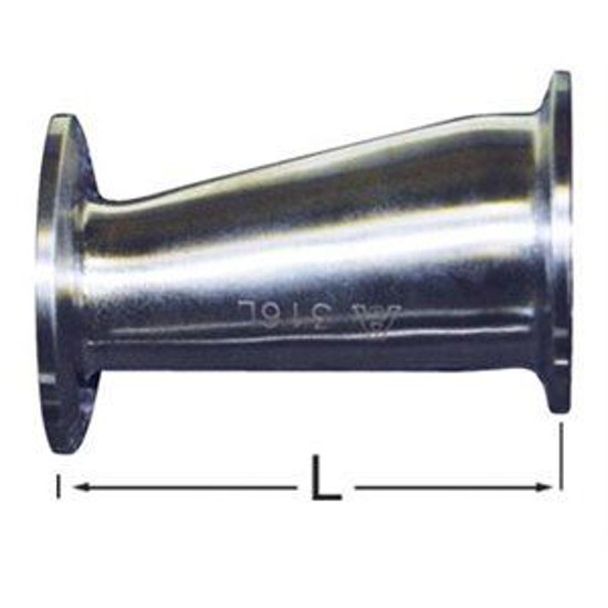 Picture of Eccentric Reducer (Clamp/Clamp)--1.5" to 1"