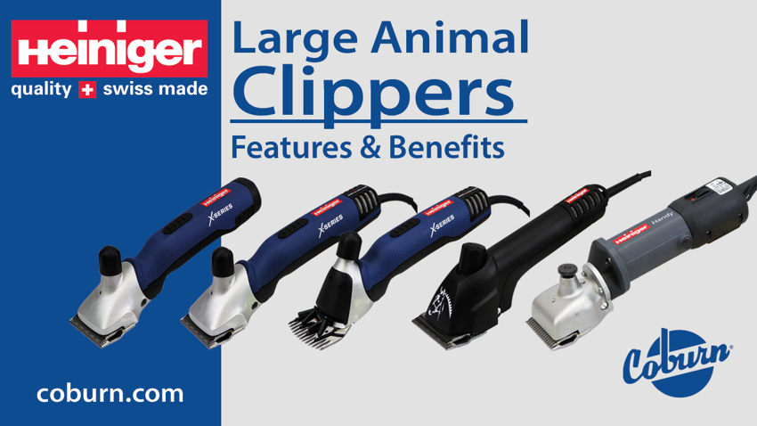 Video: Heiniger Large Animal Clippers - ideal for cattle, horses and sheep