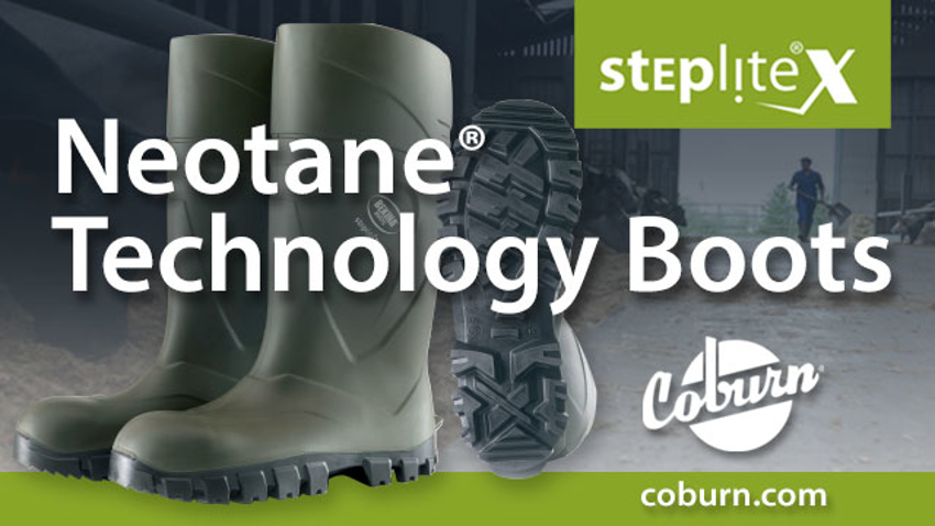 A sturdy pair of work boots for all conditions