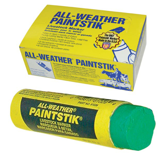 All-Weather Paintstik - Box/12 - Green