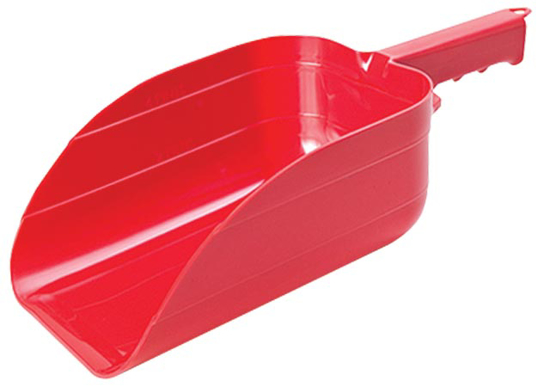 Faultless Feed Scoop--Red
