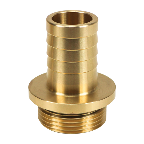 1" Brass Barbed Hose Fitting for Voluspray Nozzle