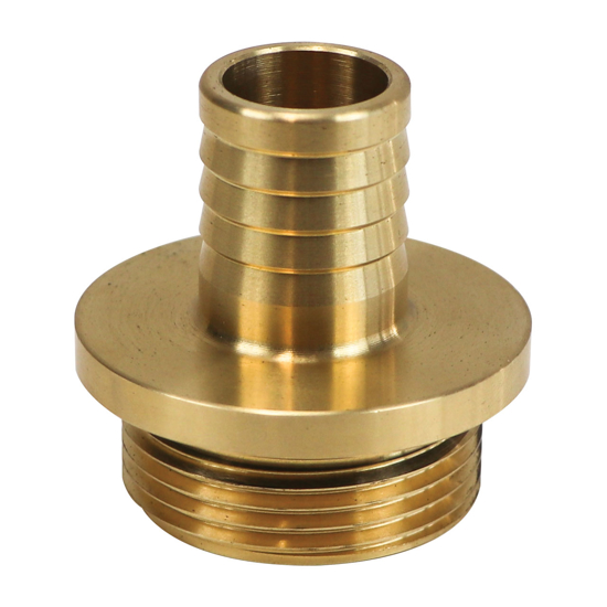 3/4" Brass Barbed Hose Fitting for Voluspray Nozzle