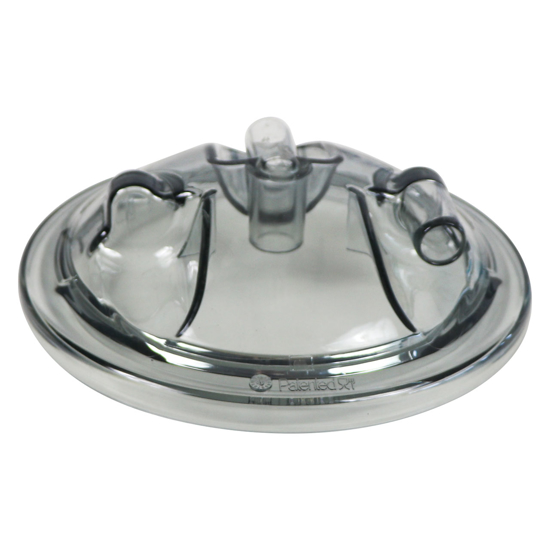 Clear Fresh Cow Lid with 2 - 3/4" Nipples--Lid Only