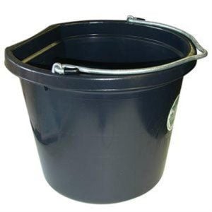 Black Wall Bucket