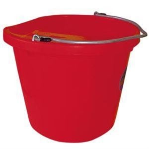 Red Wall Bucket