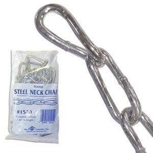 1540-1 1540-1 (EA) - Plated Cow Neck Chain--Bagged