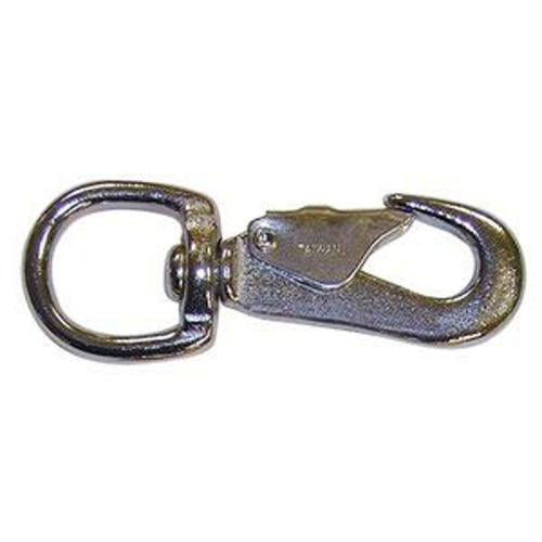 830B-10 (EA) - 3-1/2"Swivel Eye Spring Snap, ZDNP-Ctn/10