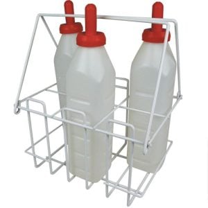 Bottle Carrier f/ Six Long 3-Qt. Bottles