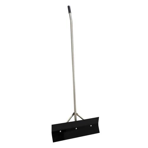 Stainless Handle Scraper w/24" Poly Blade