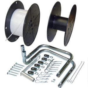 Super Size Sticky Roll Fly Tape 2500' Deluxe Kit w/ Hardware