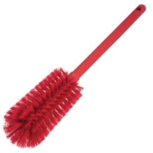 Bottle Brush w/Red Bristles--16"