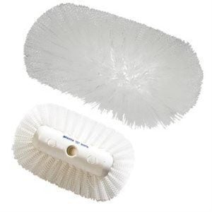 Bulk Tank Brush w/White Nylon Bristles--5.5" x 9.5"