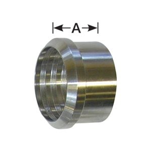 Bevel-Seat Recessless Roll-On Ferrule