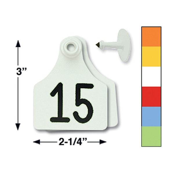 Allflex Double Large Eartag, 25 tags