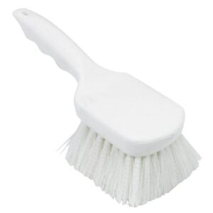 9" Gong Brush w/White Nylon Bristles & White Floating Block (SP45)