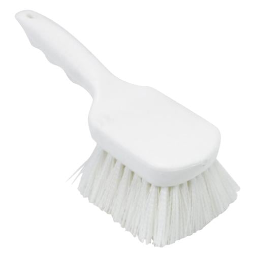 9" Gong Brush w/White Nylon Bristles & White Floating Block (SP45)