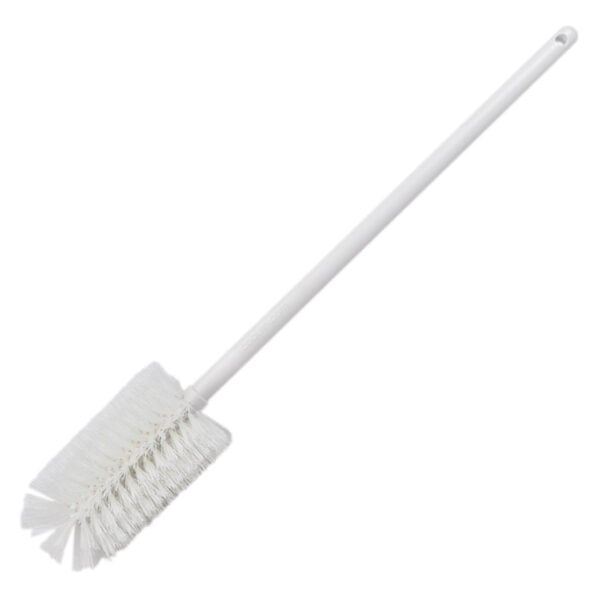 1030-156.jpg 1030-156 (EA) - 26" Bottle & Valve Brush w/White Bristles & White Handle