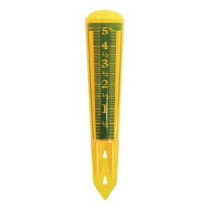 Amber 5-inch Magnifying Graduated Rain Gauge