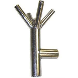 120120 (EA) - Deluxe SS Distributor Tee--5/8"