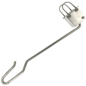 120213 (EA) - 27" Hose Support Arm w/Double Front Bend