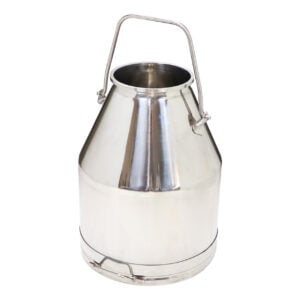 140411D (EA) - 65# SS Milking Bucket w/ Short Handle (30 liter)