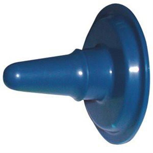 1900013 (EA) - Blue Plastic Inflation Plug f/ Sheep & Goat