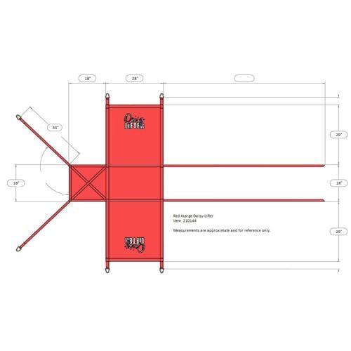210144 (EA) - XL Daisy Heavy Duty Cow Lifter