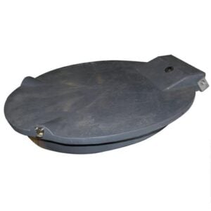 265-2057 (EA) - Threaded Lid w/Air Vent f/Milk Bar 50