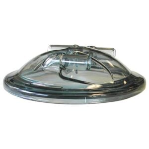 3100036 (EA) - Clear Fresh Cow Lid w/Three 3/4" Nipples--Complete