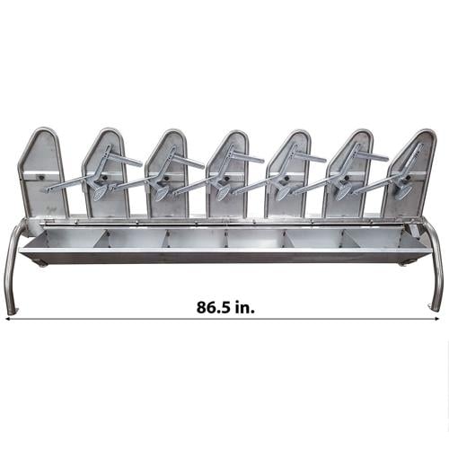 4214106L (EA) - Sheep/Goat Basic Stall w/o Gates 1x6 (Left Entry)